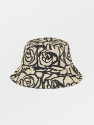 Becksöndergaard Kapelusz w kolorze beżowo-czarnym rozmiar: XS/S. Brązowe kapelusze damskie Becksöndergaard, bez wzorów, z bawełny. Za 69.99 zł.