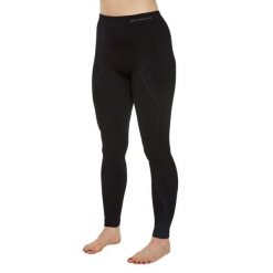 Spodnie damskie wełniane Brubeck EXTREME MERINO. Czarne spodnie materiałowe damskie Brubeck, bez wzorów, z wełny. Za 288.49 zł.