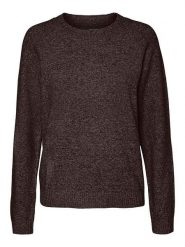 Vero Moda Sweter w kolorze brązowym rozmiar: S. Brązowe swetry klasyczne damskie Vero Moda, s, bez kołnierzyka. Za 70.41 zł.