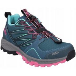 Buty trekkingowe dla kobiet CMP ATIK WP TRAIL. Niebieskie obuwie trekkingowe damskie CMP. Za 449.99 zł.