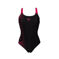 Strój kąpielowy damski jednoczęściowy sportowy na basen Arena Logo Swim Pro. Czarne stroje jednoczęściowe damskie Arena, m, bez wzorów. Za 169.99 zł.