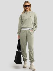 BIG STAR Bluza w kolorze khaki rozmiar: L. Brązowe bluzy z kapturem damskie Big Star, l. Za 136.13 zł.