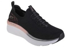 Buty do chodzenia damskie Skechers Dlux. Czarne obuwie treningowe damskie Skechers, na fitness i siłownię. Za 359.99 zł.