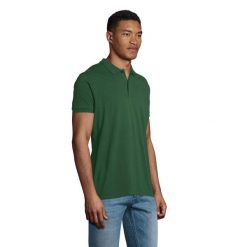 Męska Koszulka Polo Planet. Niebieskie koszulki polo męskie SOL'S, m, bez wzorów, z bawełny, bez ramiączek. Za 72.99 zł.