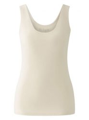 Miss Lagotte Top w kolorze kremowym rozmiar: 46. Brązowe topy damskie Miss Lagotte, bez wzorów, bez kołnierzyka. Za 78.99 zł.