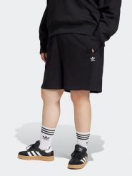 Adidas Szorty w kolorze czarnym rozmiar: 3X. Czarne szorty damskie Adidas, bez wzorów. Za 112.45 zł.