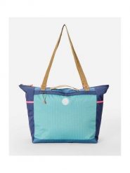 Torebka damska RIP CURL Rip 32L Beach Tote niebieska - TU. Niebieskie torebki klasyczne damskie no name, bez wzorów, bez dodatków. Za 198.99 zł.