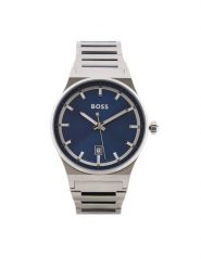 BOSS Zegarek Candor 1514076 Srebrny. Szare, analogowe zegarki męskie Boss, srebrne. Za 1,029.00 zł.