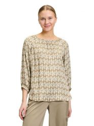 Betty Barclay Bluzka w kolorze jasnobrązowym rozmiar: 36. Brązowe bluzki damskie Betty Barclay, bez wzorów, z wiskozy, bez kołnierzyka, bez ramiączek. Za 113.99 zł.