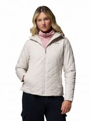 Columbia Kurtka pikowana "Copper Crest II" w kolorze kremowym rozmiar: L. Brązowe kurtki damskie Columbia, l, bez wzorów, bez kaptura. Za 314.95 zł.
