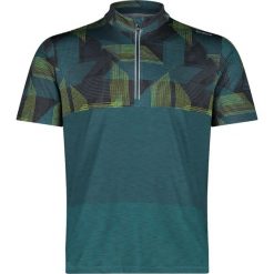Koszulka męska turystyczna CMP 35N6837. Zielone t-shirty sportowe męskie CMP, m, z materiału, bez ramiączek, na fitness i siłownię. Za 124.99 zł.