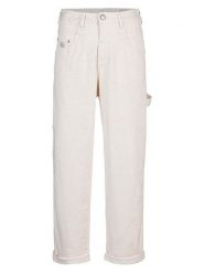 Herrlicher Dżinsy "Brooke" - Tapered fit - w kolorze białym rozmiar: W31. Białe jeansy damskie Herrlicher, z podwyższonym stanem. Za 248.27 zł.