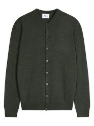 Just Cashmere Kaszmirowy kardigan "Anais" w kolorze ciemnozielonym rozmiar: XXL. Zielone kardigany męskie Just Cashmere, xxl, bez wzorów, z kaszmiru, bez kołnierzyka. Za 502.76 zł.