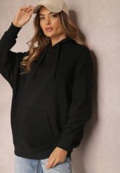 Czarna Bluza z Kapturem Foss. Czarne bluzy z kapturem damskie Renee, s, z dzianiny. Za 84.99 zł.