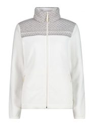 CMP Kurtka polarowa w kolorze kremowo-szarym rozmiar: 40. Brązowe kurtki damskie CMP, bez wzorów, z materiału, bez kaptura. Za 240.99 zł.