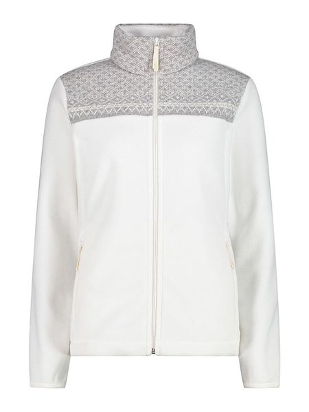 CMP Kurtka polarowa w kolorze kremowo-szarym rozmiar: 40. Brązowe kurtki damskie CMP, bez wzorów, z materiału, bez kaptura. Za 240.99 zł.