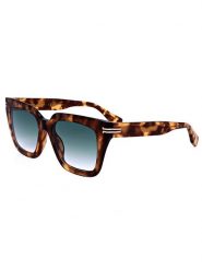 Marc Jacobs Damskie okulary przeciwsłoneczne w kolorze jasnobrązowo-niebieskim rozmiar: 52. Brązowe okulary przeciwsłoneczne damskie MARC JACOBS. Za 293.59 zł.
