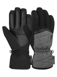 Reusch Rękawiczki funkcyjne "Lenda" w kolorze czarno-szarym rozmiar: 7. Czarne rękawiczki damskie REUSCH, bez wzorów, ze skóry. Za 179.64 zł.