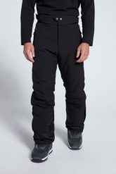 Męskie Spodnie narciarskie odzież narciarska krój maskujący brzuch. Czarna spodnie materiałowe męskie JAY-PI, bez wzorów, z elastanu, plus size. Za 679.99 zł.