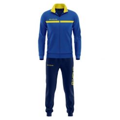Givova One Polarfleece Full Zip kurtka treningowa M. Niebieskie kurtki męskie Givova, m, bez wzorów, z dresówki, sportowe, bez kaptura. Za 237.99 zł.
