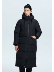 Icepeak Płaszcz pikowany "Addia" w kolorze czarnym rozmiar: 34. Czarne płaszcze damskie ICEPEAK, bez wzorów. Za 500.38 zł.