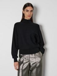 Someday Sweter w kolorze czarnym rozmiar: 36. Czarne golfy damskie Someday, bez wzorów, bez ramiączek. Za 294.95 zł.