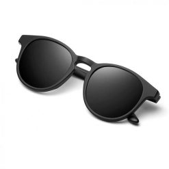 Okrągłe miejskie okulary przeciwsłoneczne Lifestyle Siroko Mundaka. Czarne okulary przeciwsłoneczne damskie SIROKO, okrągłe. W wyprzedaży za 142.95 zł.