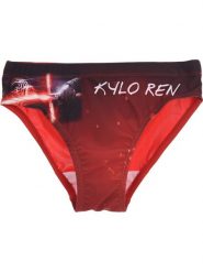 Star Wars Kąpielówki "Gwiezdne Wojny" w kolorze czarno-czerwonym rozmiar: 104. Czarne kąpielówki męskie Star Wars, bez wzorów, z materiału. Za 17.49 zł.