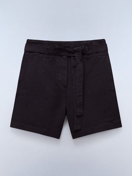 NAPAPIJRY Szorty "Nice" w kolorze czarnym rozmiar: S. Czarne szorty damskie NAPAPIJRY, bez wzorów, z tkaniny. Za 199.49 zł.