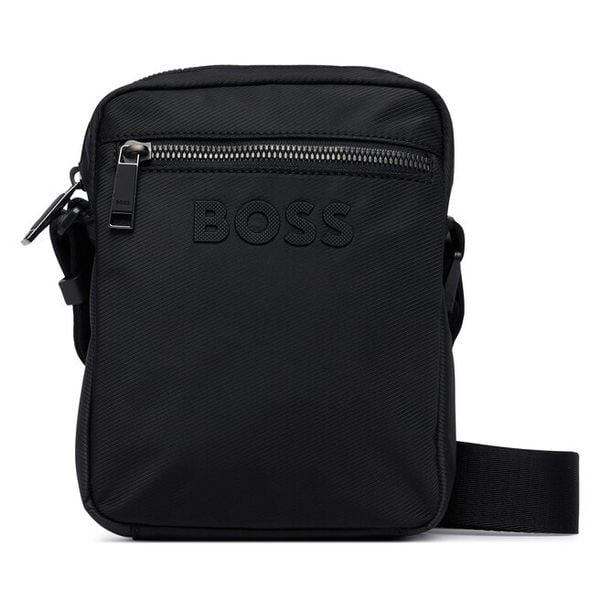 Saszetka BOSS. Czarne saszetki męskie Boss. Za 449.99 zł.