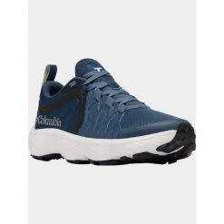 Buty turystyczne męskie Columbia Escape Thrive Titanium. Niebieskie buty trekkingowe męskie Columbia, bez zapięcia, trekkingowe. Za 659.00 zł.