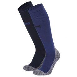 Skarpety kompresyjne do biegania Xtreme, 2 par, Multi Niebieski. Niebieskie skarpetki męskie XTREME SOCKSWEAR, bez wzorów. Za 134.32 zł.