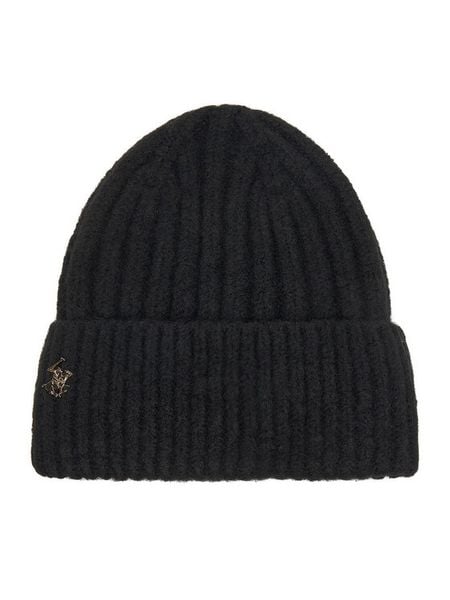 Beverly Hills Polo Club Czapka CWBEO-BHPC-W3-001-AW26 Czarny. Czarne czapki zimowe damskie Beverly Hills Polo Club, z poliesteru. Za 69.99 zł.