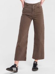 Cross Jeans Dżinsy - Comfort fit - w kolorze brązowym rozmiar: W30. Brązowe jeansy damskie Cross Jeans, z podwyższonym stanem. Za 158.10 zł.