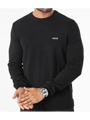Hugo Boss Underwear Sweter w kolorze czarnym rozmiar: XL. Czarne swetry męskie Hugo Boss Underwear, xl, bez wzorów, bez kołnierzyka. Za 344.95 zł.