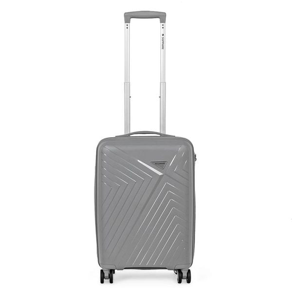 Walizka na kółkach twarda Sapphire ST-3030P szara - mała S. Niebieskie walizki SAPPHIRE, bez wzorów, z gumy, małe. W wyprzedaży za 98.00 zł.