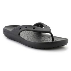 Japonki Crocs Classic Flip V2 209402-001 czarne. Czarne klapki i japonki męskie . Za 223.31 zł.
