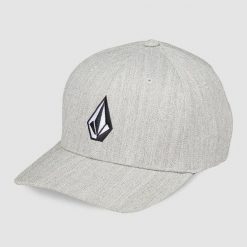 Czapka Volcom Full Stone HTHR Szara. Szare czapki męskie Volcom, bez wzorów, sportowe. Za 177.62 zł.