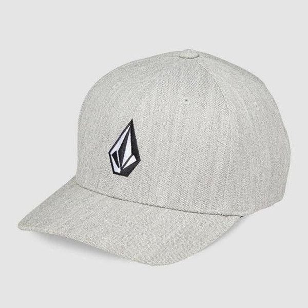 Czapka Volcom Full Stone HTHR Szara. Szare czapki męskie Volcom, bez wzorów, sportowe. Za 177.62 zł.