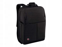 Plecak miejski Modern Backpack Reload 11l. Czarne plecaki damskie Wenger, bez wzorów, z materiału, biznesowe. Za 426.80 zł.