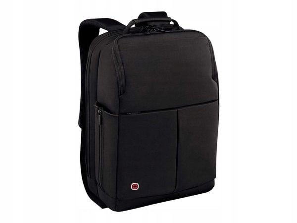 Plecak miejski Modern Backpack Reload 11l. Czarne plecaki damskie Wenger, bez wzorów, z materiału, biznesowe. Za 426.80 zł.