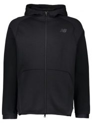 New Balance Kurtka polarowa w kolorze czarnym rozmiar: L. Czarne kurtki męskie New Balance, l, bez wzorów, z materiału, bez kaptura. Za 215.21 zł.