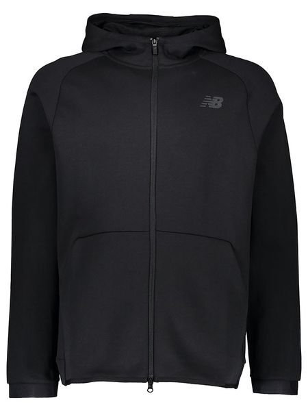 New Balance Kurtka polarowa w kolorze zielonym rozmiar: M. Czarne kurtki męskie New Balance, m, bez wzorów, z materiału, bez kaptura. Za 264.95 zł.