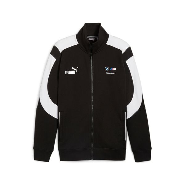 Bluza Sportowa Męska Puma Bmw Mms Mt7+. Czarne bluzy bez kaptura męskie Puma, bez wzorów, sportowe, bez kołnierzyka, bez ramiączek. Za 304.99 zł.