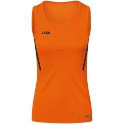 Damski tank top Jako top Challenge. Brązowe topy sportowe damskie Jako, bez wzorów, bez ramiączek. Za 164.50 zł.