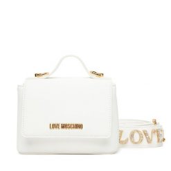 Torebka LOVE MOSCHINO. Białe torebki klasyczne damskie Love Moschino, bez wzorów, bez dodatków. Za 559.99 zł.