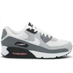 Buty do chodzenia męskie Nike Air Max 90. Białe buty sportowe na co dzień męskie Nike, z materiału, bez zapięcia, trekkingowe, nike air max. Za 945.00 zł.