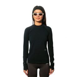 Koszulka damska Circle Sportswear Endurance. Czarne bluzki sportowe damskie CIRCLE SPORTSWEAR, l, bez kołnierzyka, bez ramiączek. Za 412.00 zł.