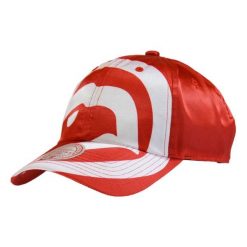 Czapka z daszkiem Mitchell & Ness NBA Atlanta Hawks Strapback -AHAYYPPPRED1. Białe czapki męskie Mitchell & Ness, bez wzorów, sportowe. Za 89.00 zł.