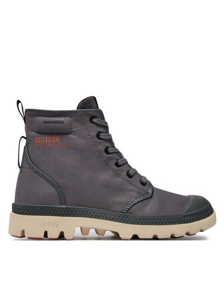 Palladium Trapery Pampa Lite+ Hi 79102-006-M Szary. Szare buty zimowe męskie Palladium, z syntetyku, bez zapięcia. Za 299.99 zł.